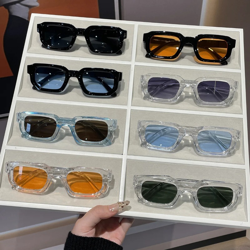 Men'S Fashion Glasses - Nouvelles lunettes de soleil carrées rétro