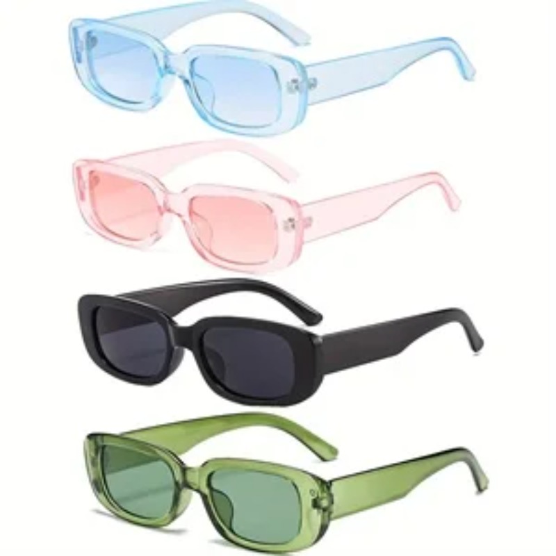 Men'S Fashion Glasses - 1/4 pièces Nouvelles Lunettes de Soleil