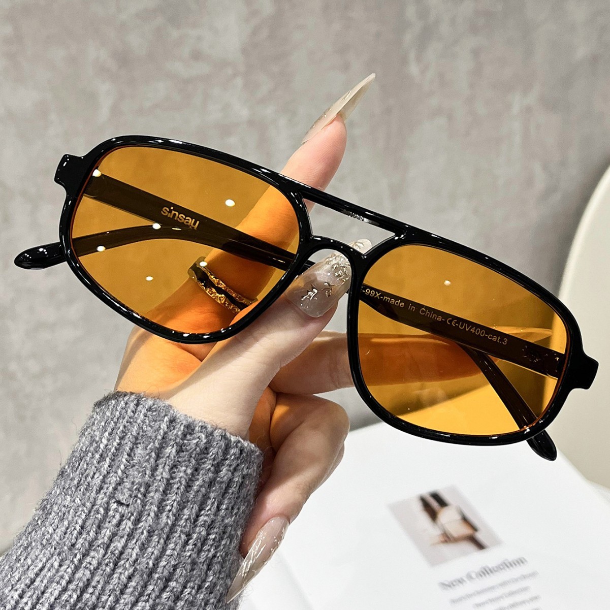 Men'S Fashion Glasses - Nouvelles lunettes de soleil ovales rétro