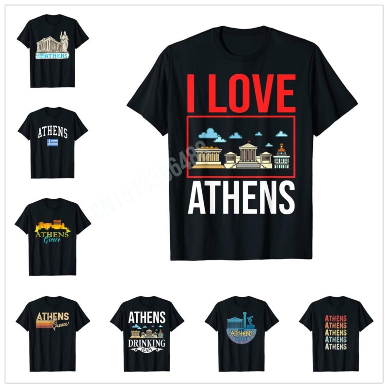 Men'S Fashion Greece - T-Shirt en coton pour hommes et