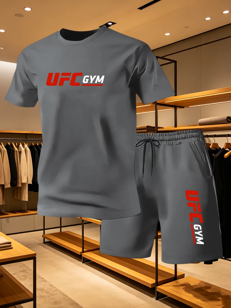 Men'S Fashion Undershirt - Ensemble décontracté UFC pour hommes :