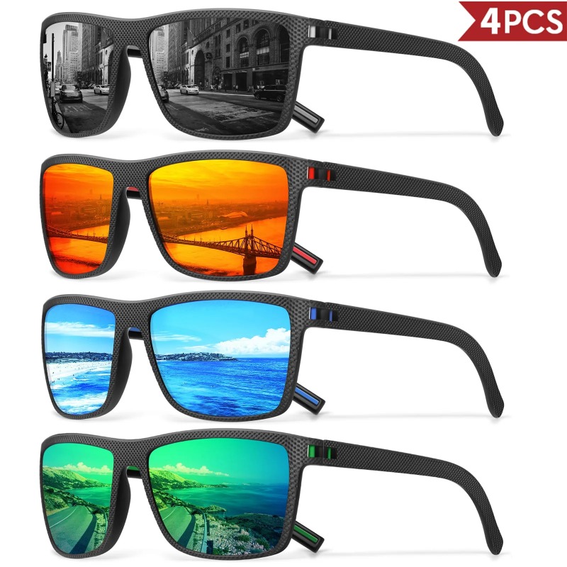 Men'S Fashion Glasses - Lunettes de soleil colorées populaires pour