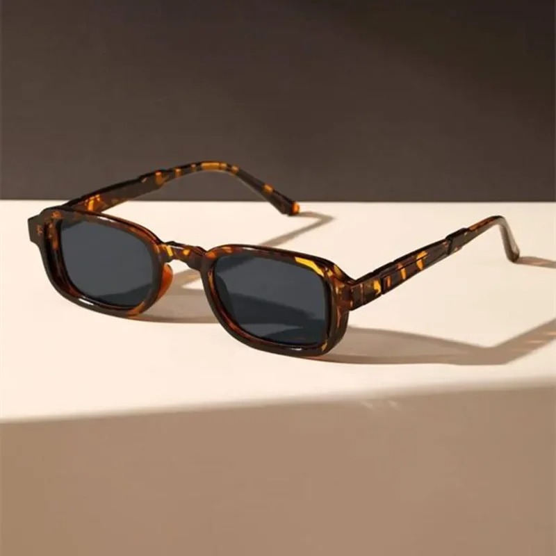 Men'S Fashion Glasses - Lunettes de soleil rectangulaires de luxe