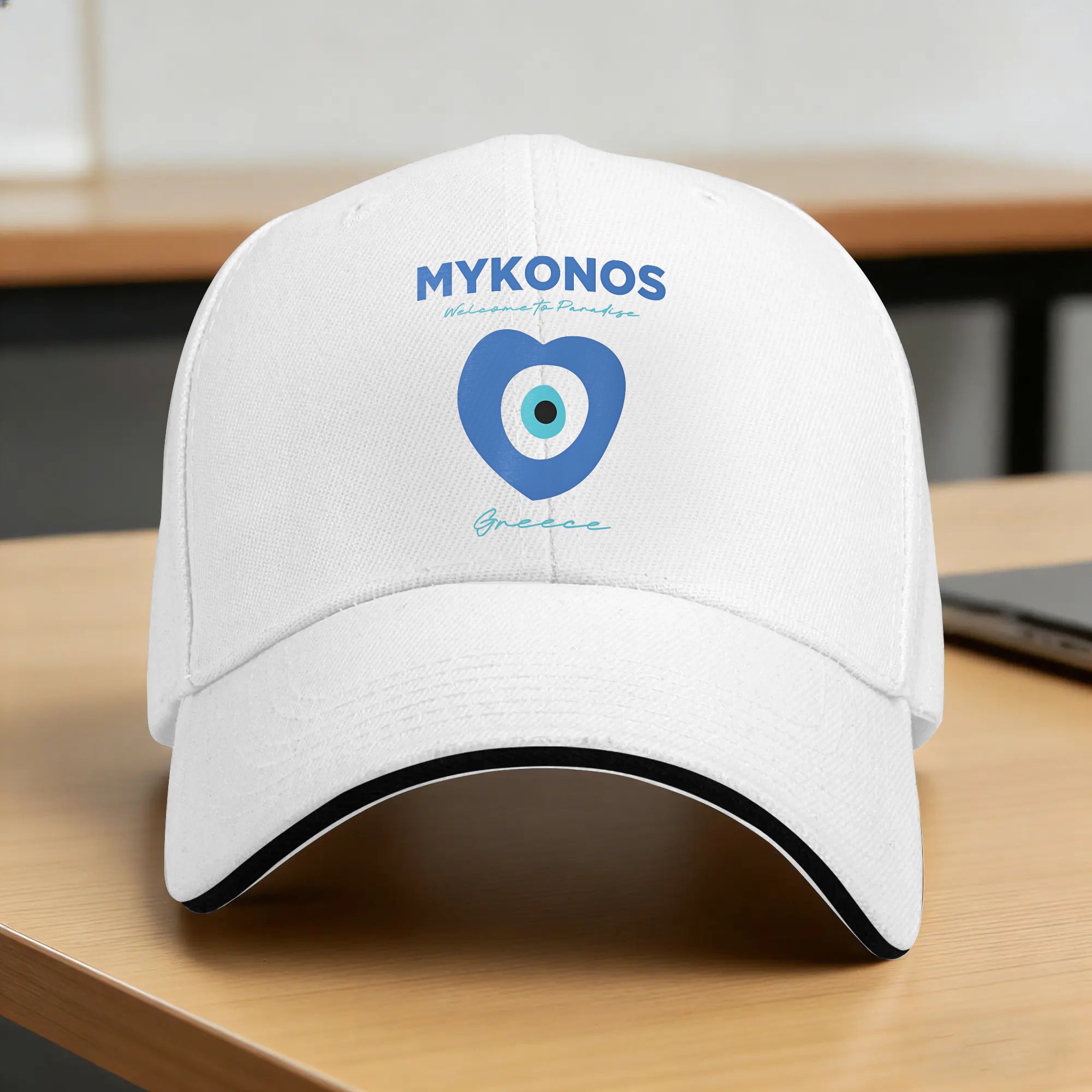 Men'S Fashion Greece - Casquette de baseball MYKONOS-GREECE, chapeaux Hip