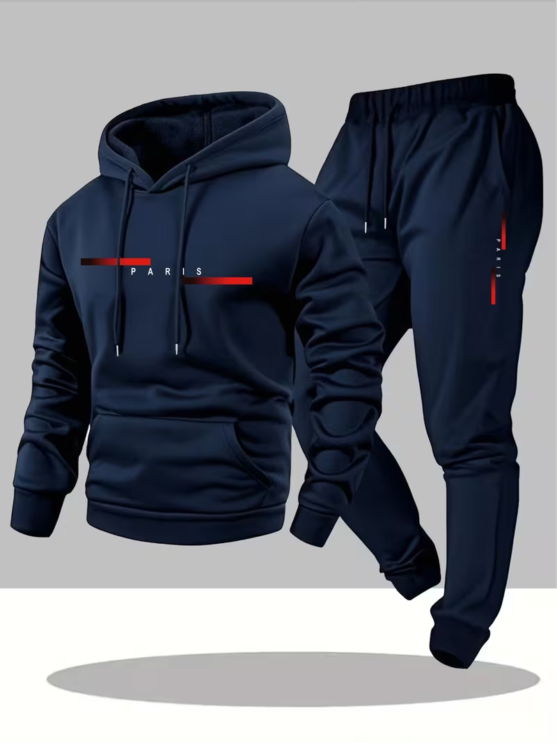 Men'S Fashion Tips - Ensemble tendance pour homme, imprimé lettres,