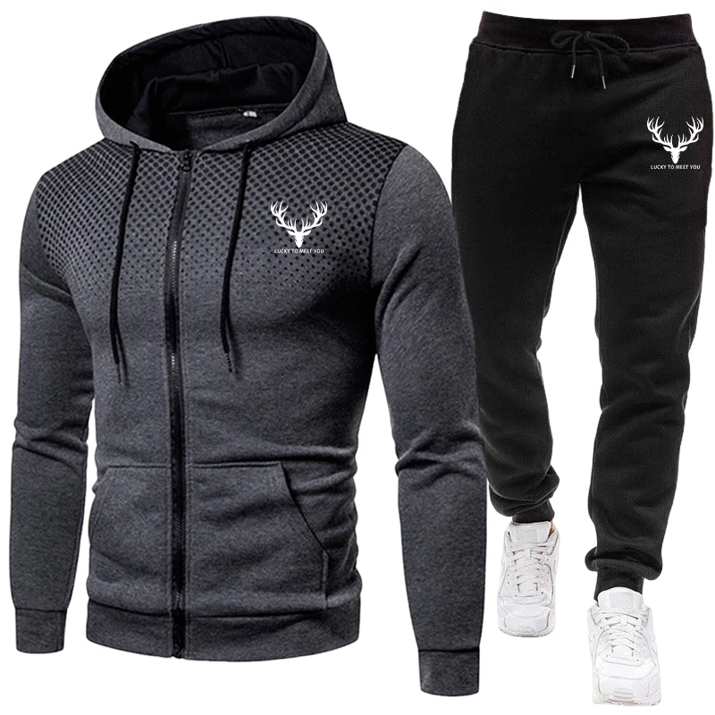 Men'S Fashion Zipper Hoodie - Nouvel Arrivage 2026 – Ensemble Homme