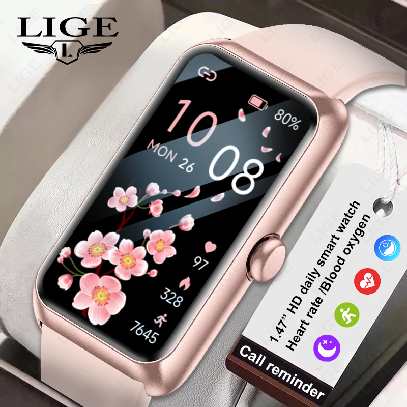Men'S Fashion Week 2026 - Montre connectée LIGE nouvelle mode pour