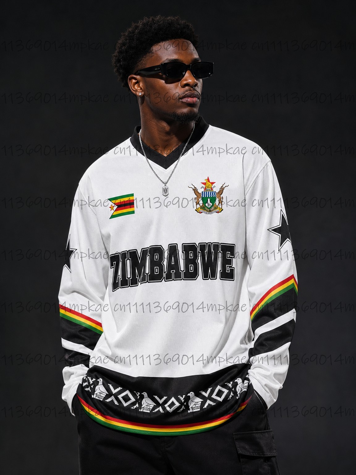 Men'S Fashion And Style - T-shirt à manches longues col en