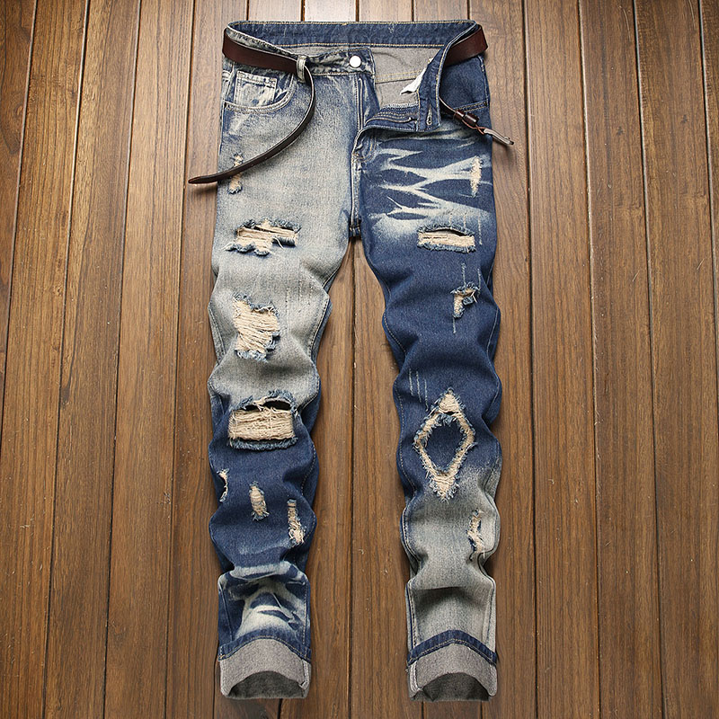 Nouveau jean rétro pantalon dr - Men'S Fashion For 60 Year Old avis et prix