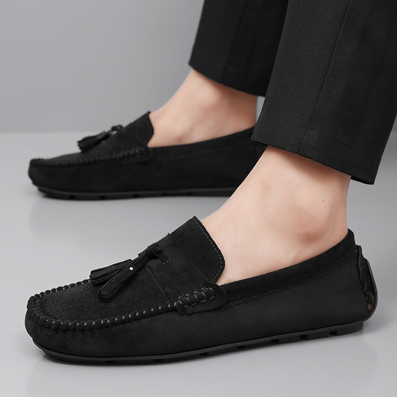 Mocassins classiques à pompons - Men'S Fashion Loafers Shoes avis et prix