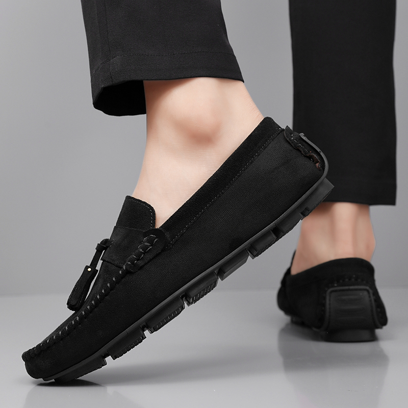 Mocassins classiques à pompons - Men'S Fashion Loafers Shoes avis et prix