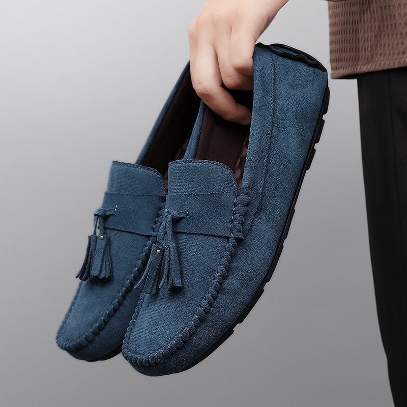 Mocassins classiques à pompons - Men'S Fashion Loafers Shoes avis et prix