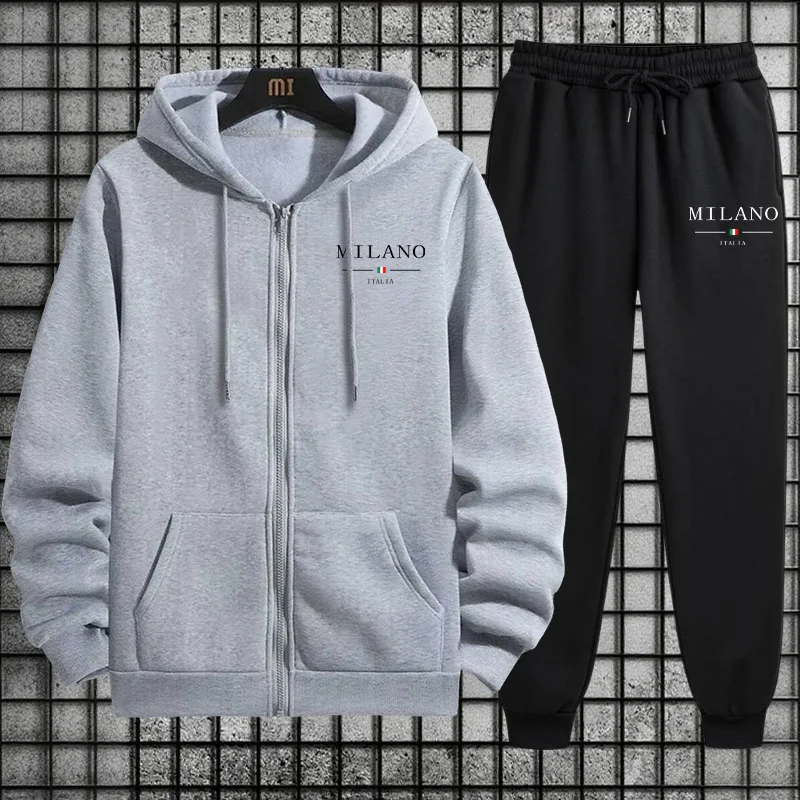 Survêtement Homme Printemps 20 - Men'S Fashion Zipper Hoodie avis et prix