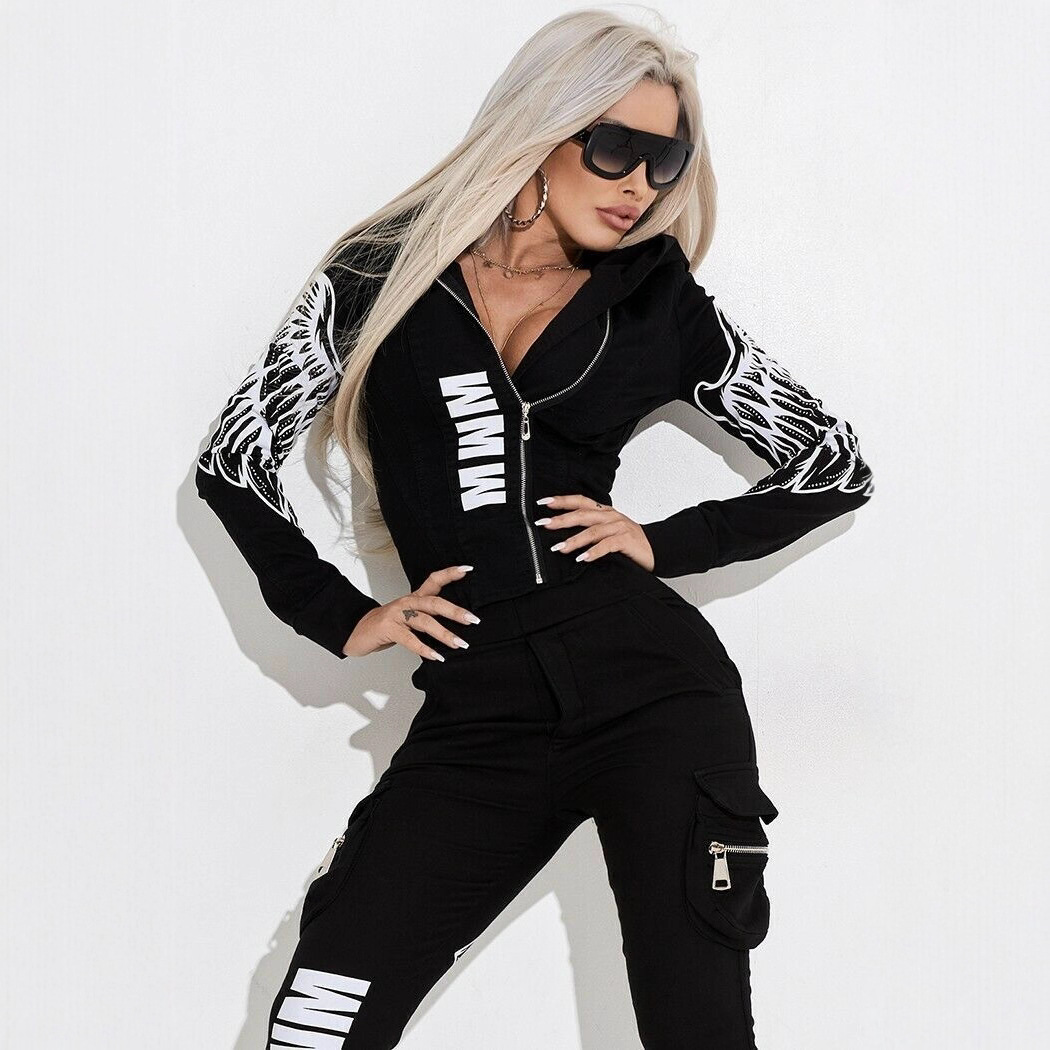 Ensemble de survêtement tendan - Men'S Fashion Zipper Hoodie avis et prix