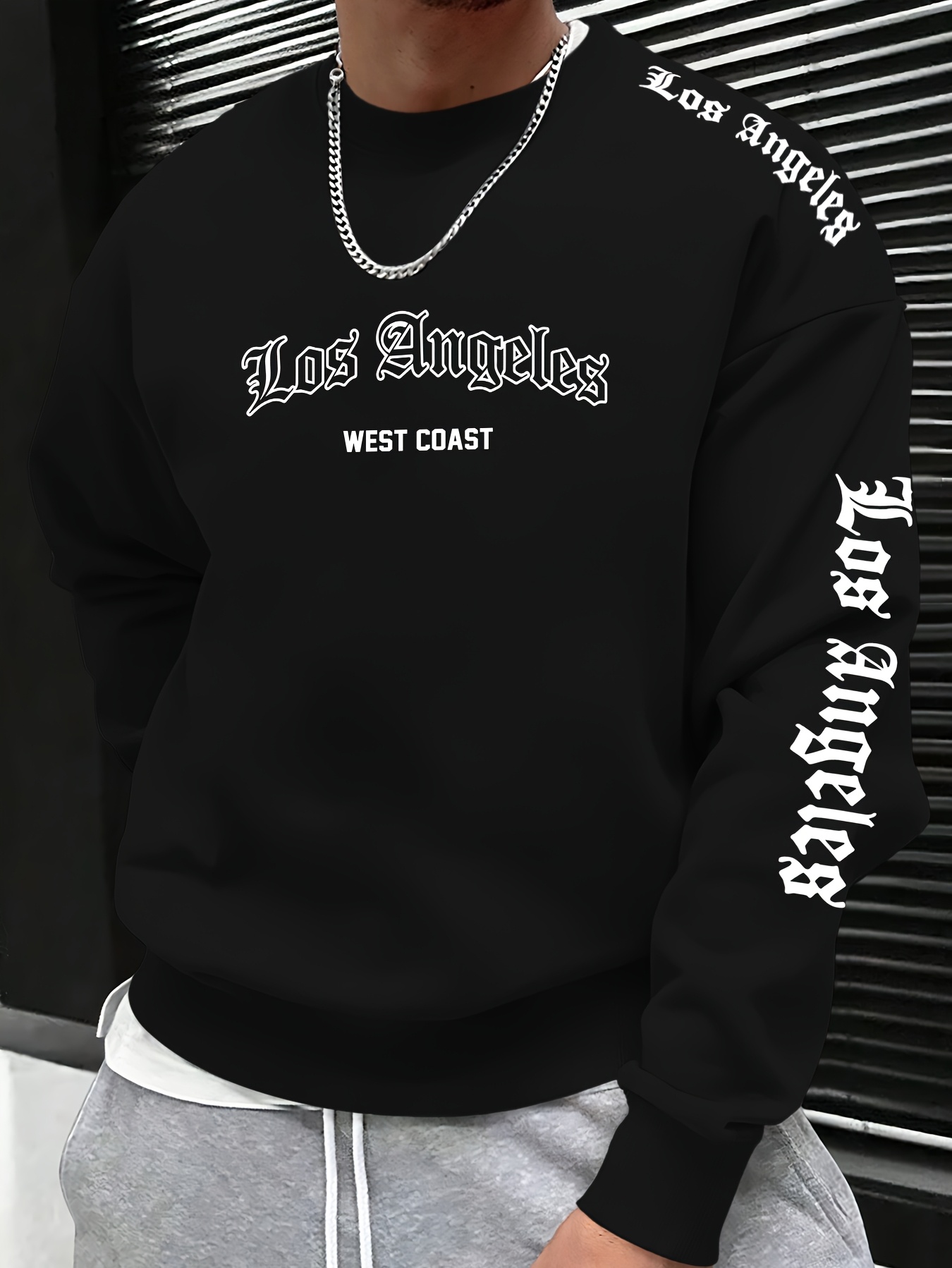 Sweat-shirt à col rond pour ho - Men'S Fashion Designer avis et prix