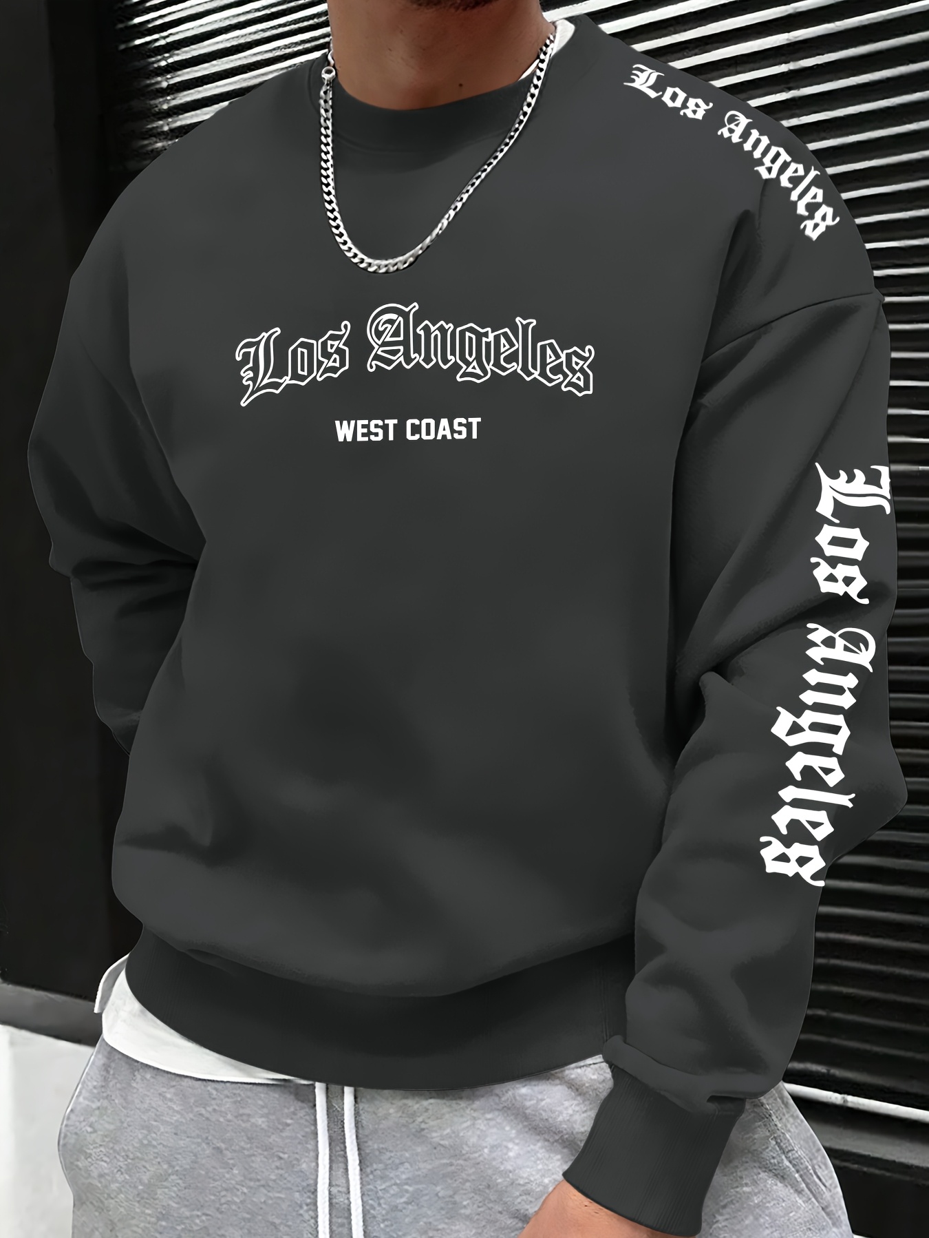 Sweat-shirt à col rond pour ho - Men'S Fashion Designer avis et prix