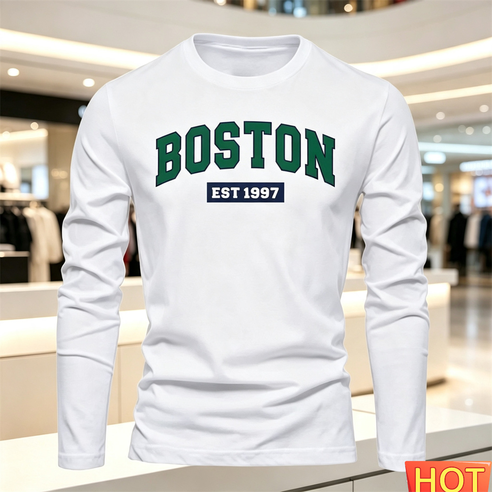 T-shirt à manches longues pour - Men'S Fashion Undershirt avis et prix