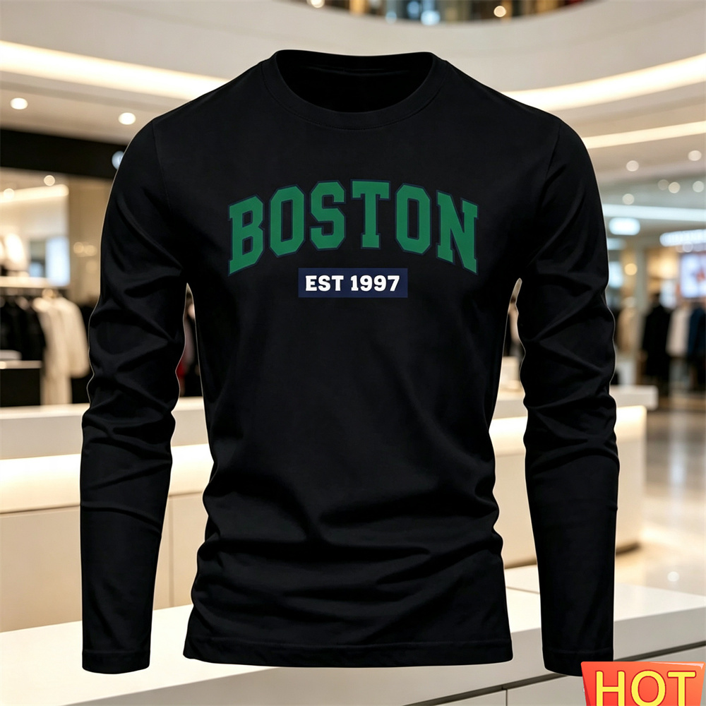 T-shirt à manches longues pour - Men'S Fashion Undershirt avis et prix