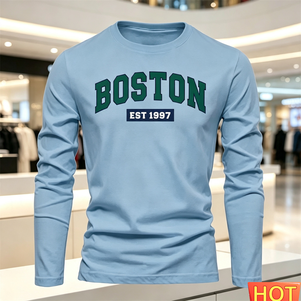 T-shirt à manches longues pour - Men'S Fashion Undershirt avis et prix