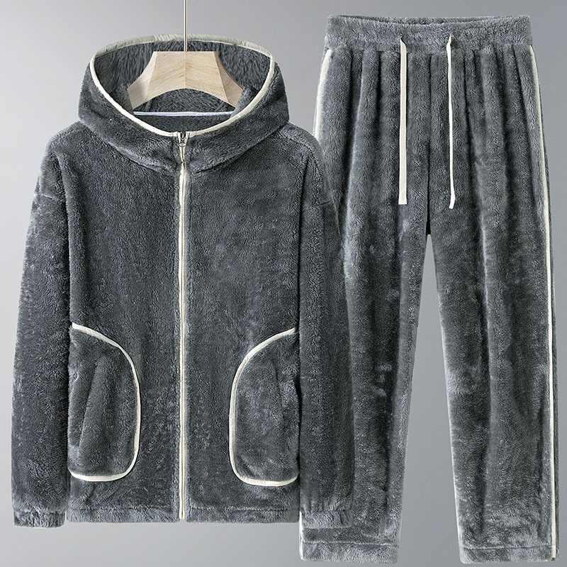 Nouvel ensemble de sweats à ca - Men'S Fashion Zipper Hoodie avis et prix