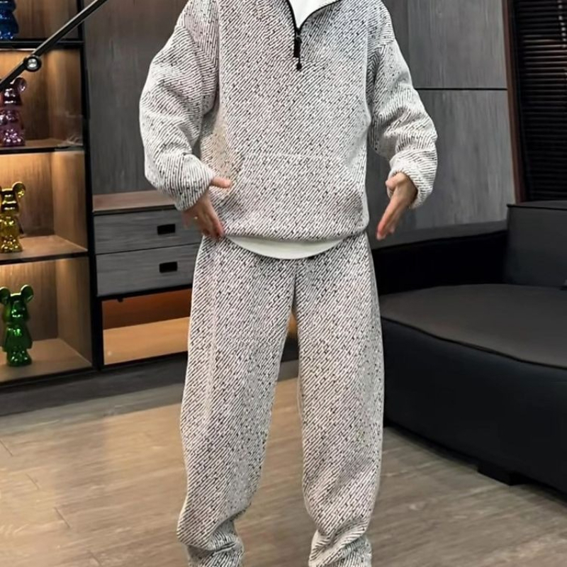 Ensemble de survêtement à capu - Men'S Fashion Zipper Hoodie avis et prix