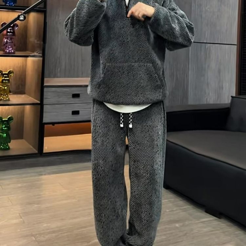 Ensemble de survêtement à capu - Men'S Fashion Zipper Hoodie avis et prix