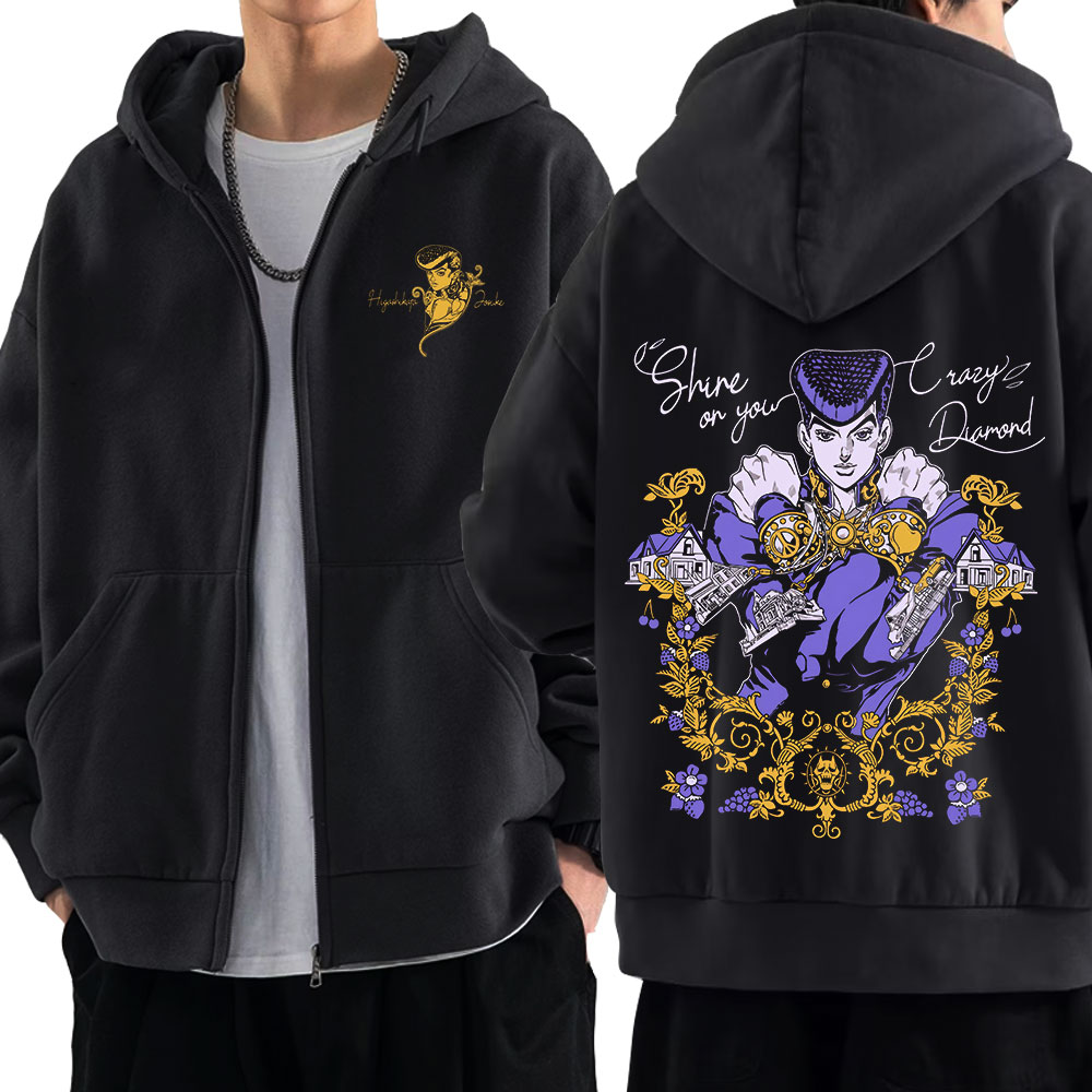 Anime Jojo Bizarre Adventure s - Men'S Fashion Zipper Hoodie avis et prix