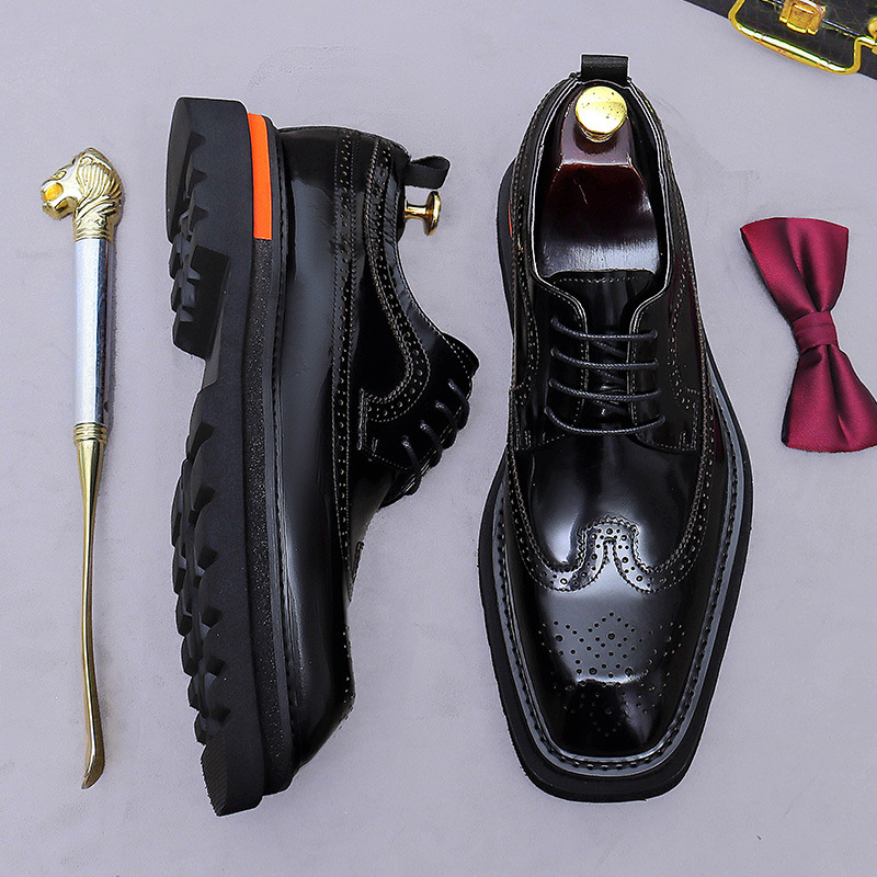 Chaussures Oxford à plateforme - Oxford Shoes Brogue avis et prix