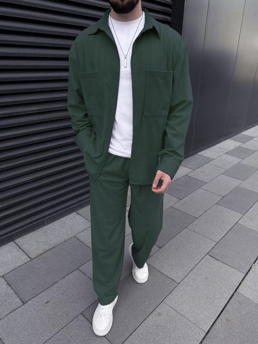 Ensemble deux pièces en velour - Men'S Fashion Undershirt avis et prix