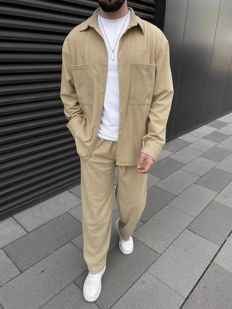 Ensemble deux pièces en velour - Men'S Fashion Undershirt avis et prix