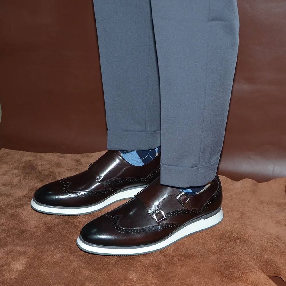 Chaussures de luxe européennes - Oxford Shoes Brogue avis et prix