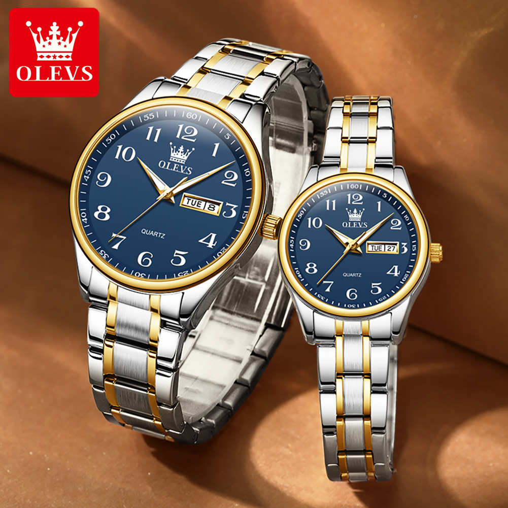 OLEVS 5567 marque Couple montr - Mens Fashion In 40S avis et prix