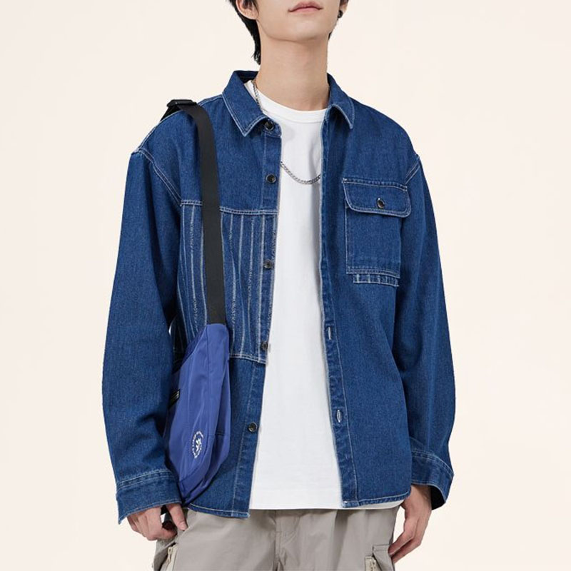 Vestes en denim à manches long - Men'S Fashion Now avis et prix