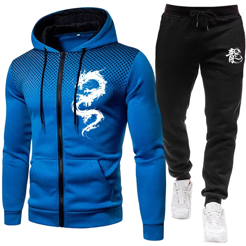 Ensemble de vêtements pour hom - Men'S Fashion Zipper Hoodie avis et prix