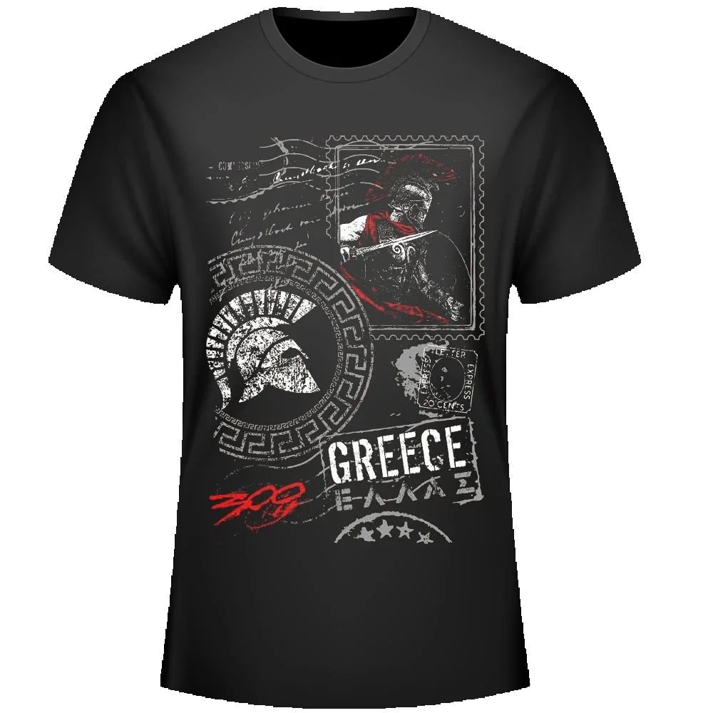 T-shirt guerrier de la Grèce S - Men'S Fashion Greece avis et prix