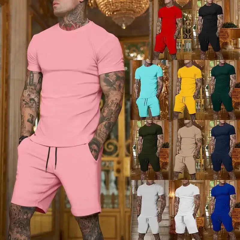 Ensemble de sport d'été décont - Men'S Fashion Undershirt avis et prix