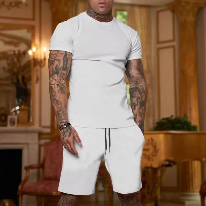 Ensemble de sport d'été décont - Men'S Fashion Undershirt avis et prix