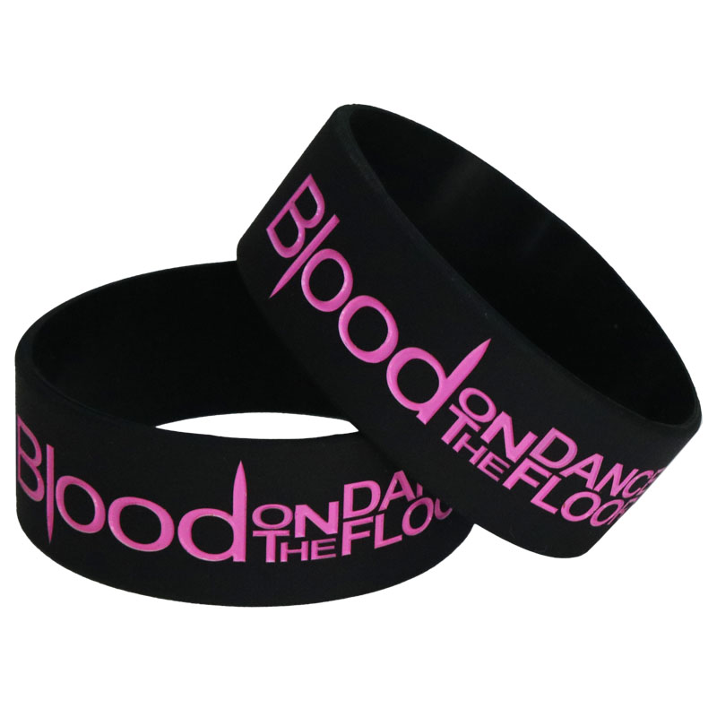 Bracelet en silicone Blood On  - Men'S Fashion Now avis et prix