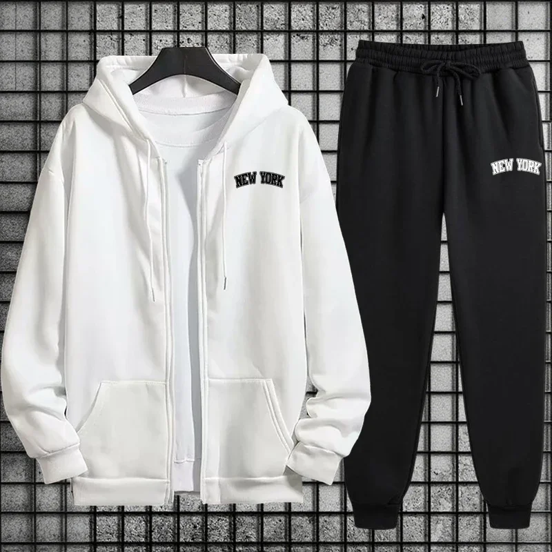 Survêtement Homme Qualité Supé - Men'S Fashion Zipper Hoodie avis et prix